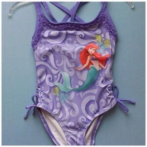 BRAND NEW DISNEY PRINCESS ARIEL SWIMSUIT DRESS SIZE 2/3 FOR GIRLS DISNEY STORE